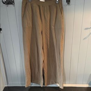 Lou & Grey Leg Olive Green Pull-On Pants